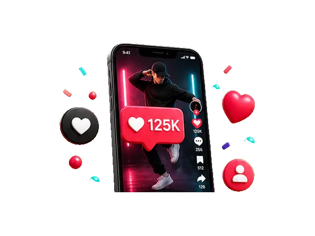 TikTok like-uri 5