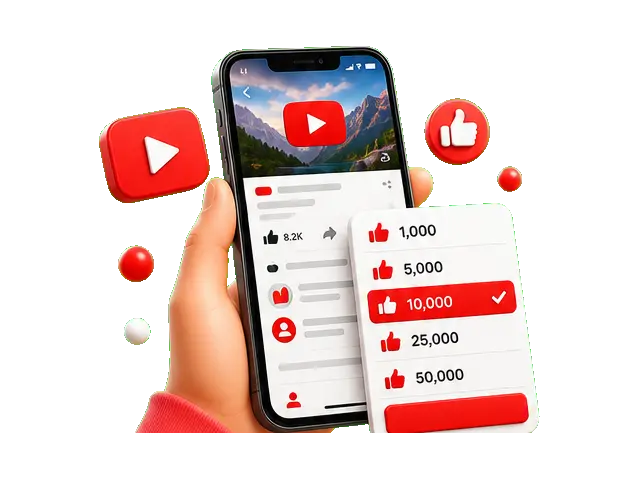 YouTube like-uri 1