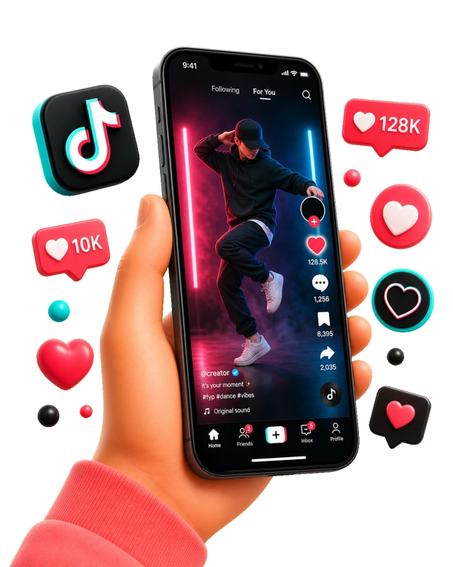 TikTok like-uri